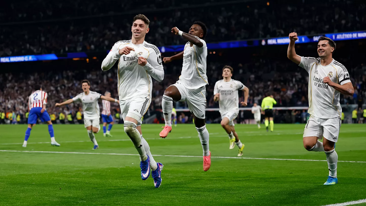 Vini Jr. protagonista del derbi entre Real Madrid y Atlético de Madrid